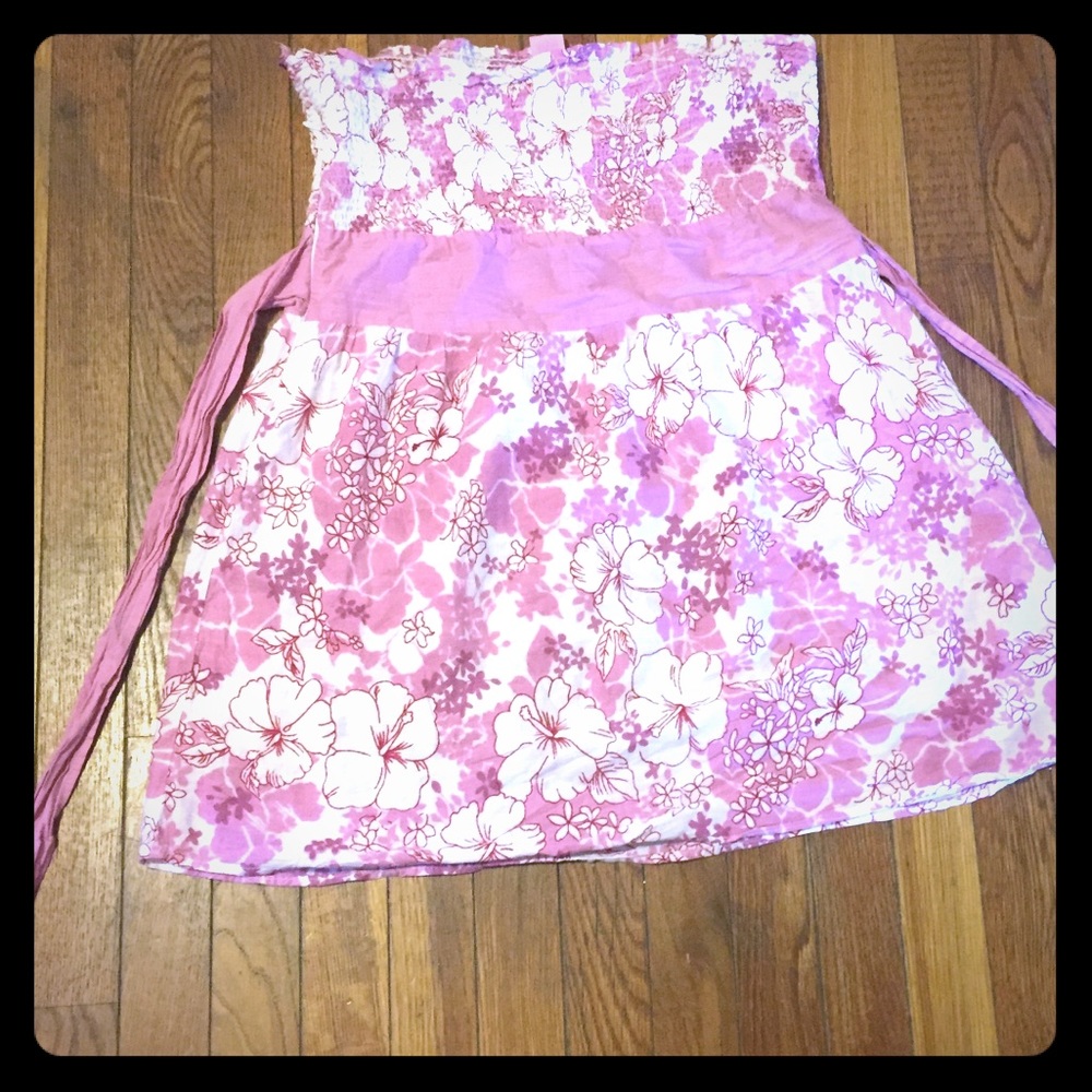 Floral tunic shirt